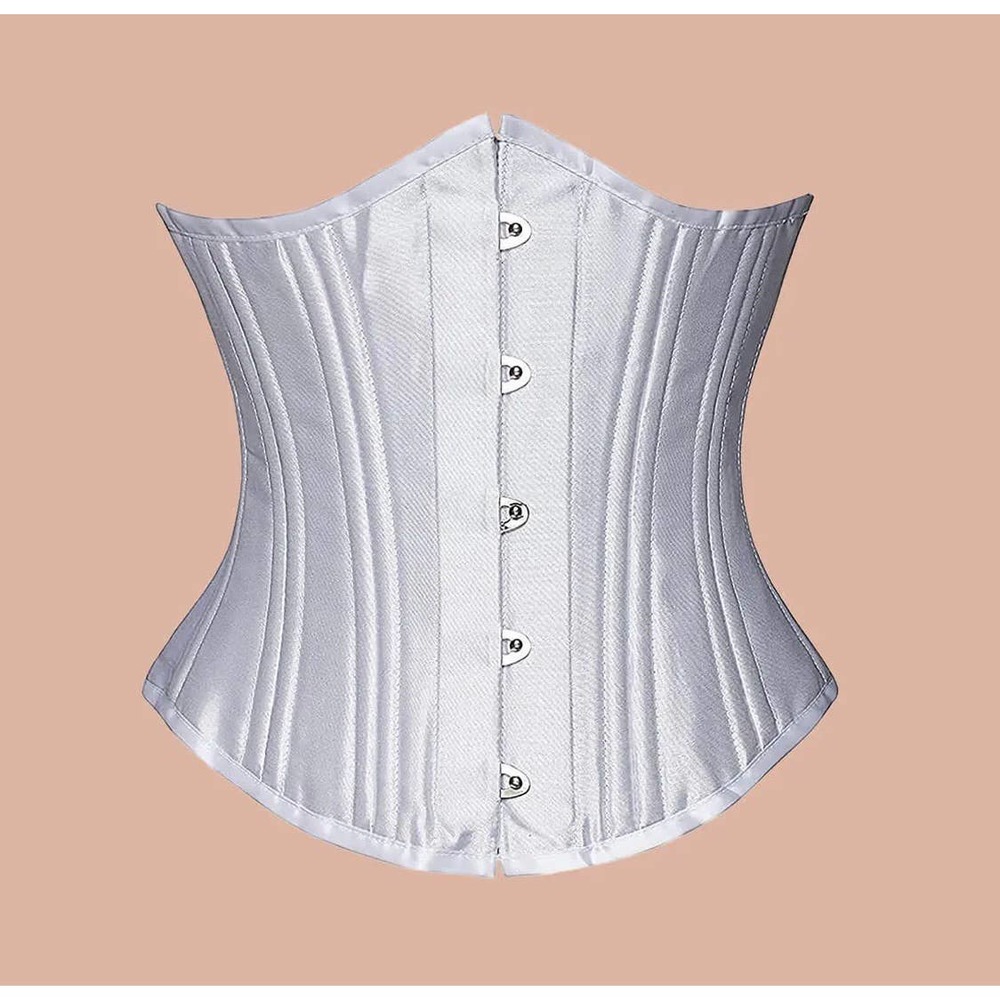 Women’s Shaperx White Boned Corset Top Size XS